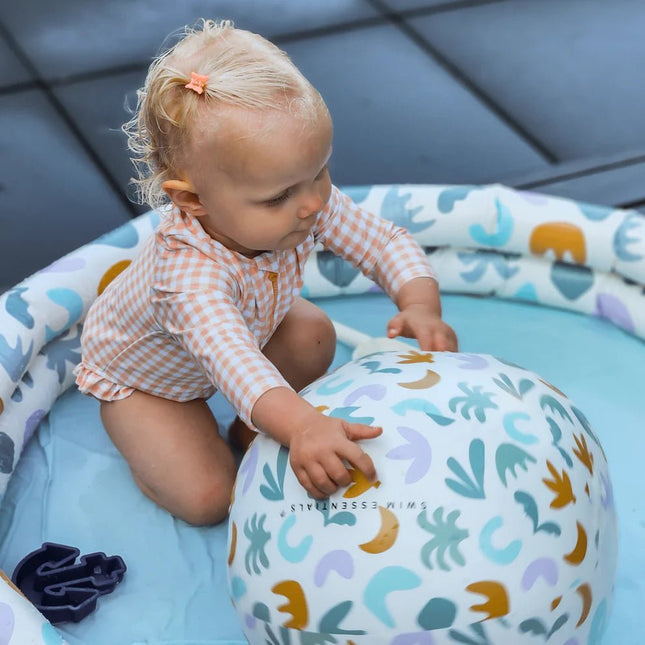 Swim Essentials Abstract Multicolored Strandbal – 51 cm koop je bij Babywinkel