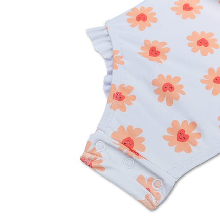 Swim Essentials Badpak Kind Flower Hearts Lange Mouwen koop je bij Babywinkel