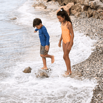 Swim Essentials Badpak Kind Hartjes Oranje koop je bij Babywinkel