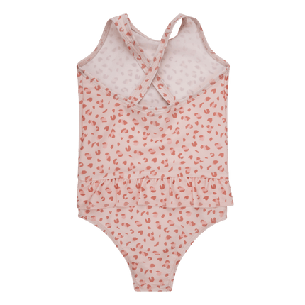Swim Essentials Badpak Kind Panterprint Old Pink koop je bij Babywinkel