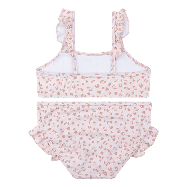 Swim Essentials Bikini Kind Panterprint Old Pink koop je bij Babywinkel
