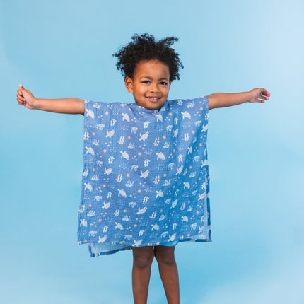 Swim Essentials Badponcho Coral Bliss koop je bij Babywinkel