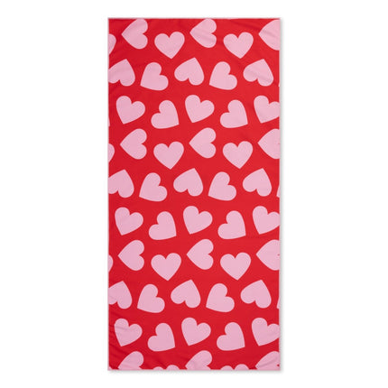 Swim Essentials Strandlaken Hearts Red koop je bij Babywinkel