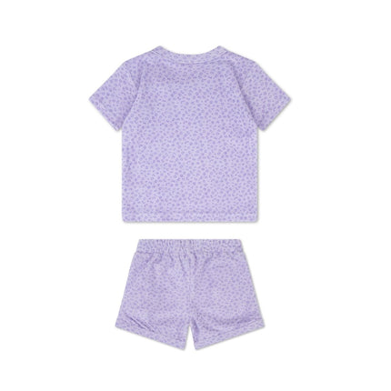 Swim Essentials Kleding Set Terry Cloth Lila Leopard koop je bij Babywinkel
