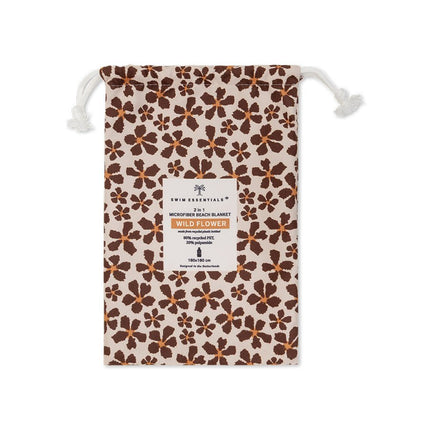 Swim Essentials Microvezel Strandlaken – Wild Flower (180 × 180 cm) koop je bij Babywinkel