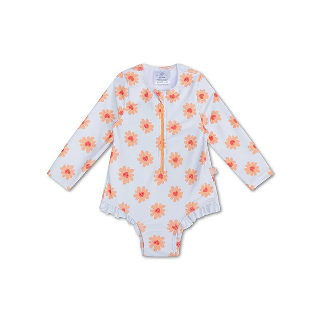 Swim Essentials UV Badpak Lange Mouwen Floral Love koop je bij Babywinkel