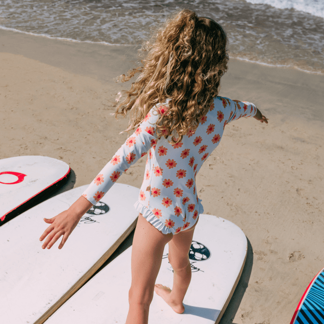 Swim Essentials UV Badpak Lange Mouwen Floral Love koop je bij Babywinkel