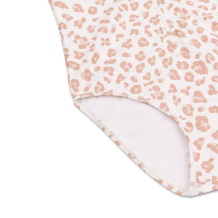 Swim Essentials Uv Zwempak Beige Leopard Rashguard Ruffle koop je bij Babywinkel