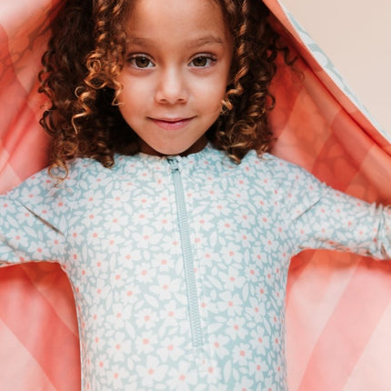 Swim Essentials Uv Zwempak Florish Green Rashguard Ruffle koop je bij Babywinkel