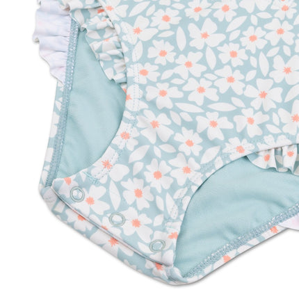 Swim Essentials Uv Zwempak Florish Green Rashguard Ruffle koop je bij Babywinkel