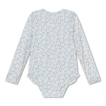 Swim Essentials Uv Zwempak Florish Green Rashguard Ruffle koop je bij Babywinkel
