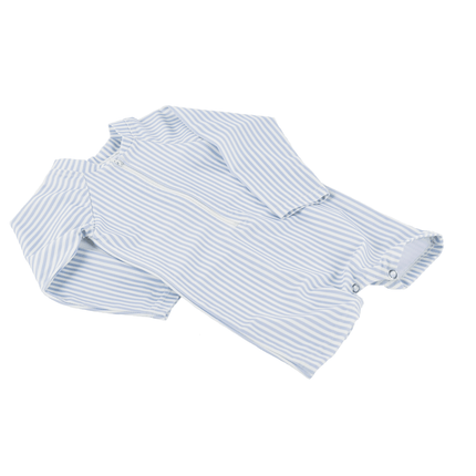 Swim Essentials Uv Zwempak Strepen Blauw/Wit koop je bij Babywinkel