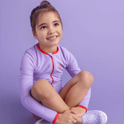 Swim Essentials Waterschoentjes Anti Slip Lila Leopard Lycra koop je bij Babywinkel