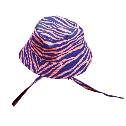 Swim Essentials Zonnehoedje Baby Zebrastrepen Blauw koop je bij Babywinkel