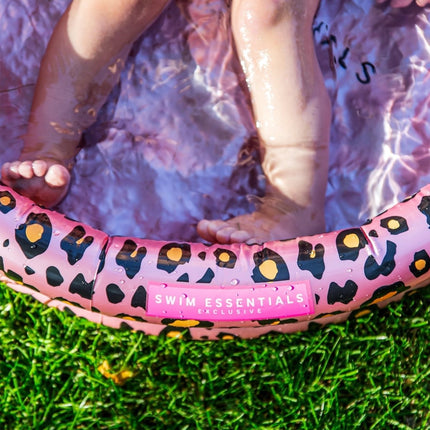 Swim Essentials Zwembad Baby Panterprint Rose Goud 60Cm koop je bij Babywinkel