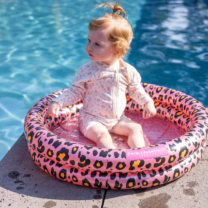 Swim Essentials Zwembad Baby Panterprint Rose Goud 60Cm koop je bij Babywinkel