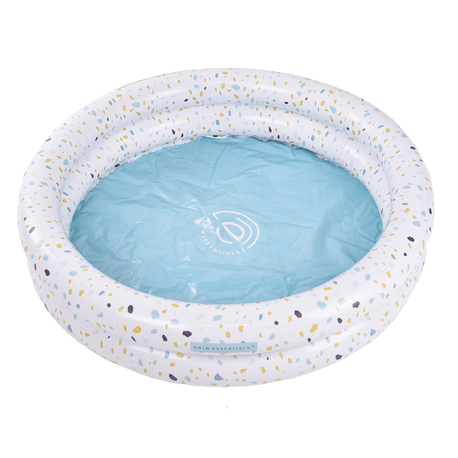 Swim Essentials Zwembad Kind Blauw Wit 1M koop je bij Babywinkel