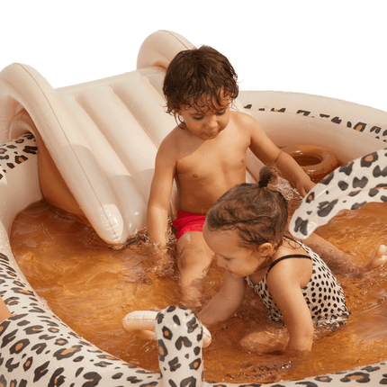 Swim Essentials Zwembad Kind Glijbaan Panterprint 2,10M koop je bij Babywinkel