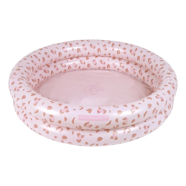 Swim Essentials Zwembad Kind Old Pink Leopard Printed 2 Rings 1M koop je bij Babywinkel