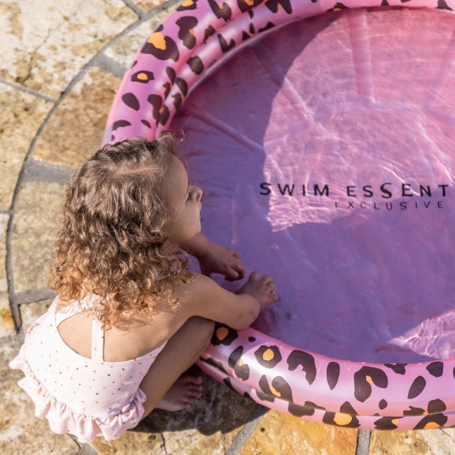Swim Essentials Zwembad Kind Panterprint Rose Goud 1M koop je bij Babywinkel