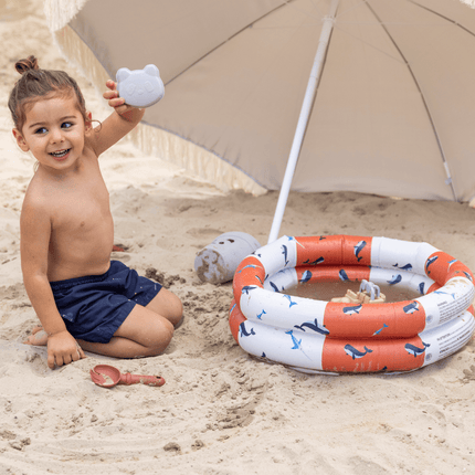 Swim Essentials Zwembad Kind Walvis Rood Wit 60Cm koop je bij Babywinkel
