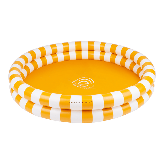 Swim Essentials Zwembad Yellow Striped 100 Dia koop je bij Babywinkel
