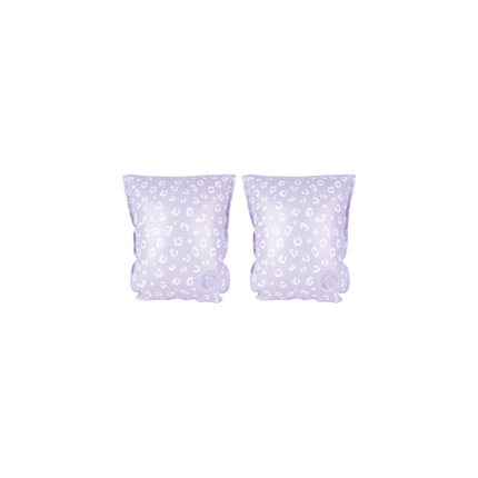 Swim Essentials Zwembandjes Lila Leopard 2 - 6 Years koop je bij Babywinkel