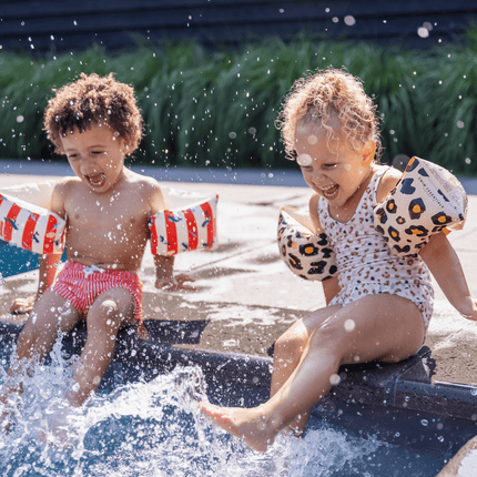Swim Essentials Zwembandjes Panterprint 2 - 6 Jaar koop je bij Babywinkel