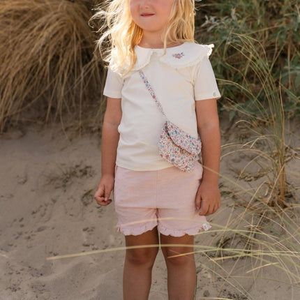 T-shirt korte mouw Creme koop je bij Babywinkel