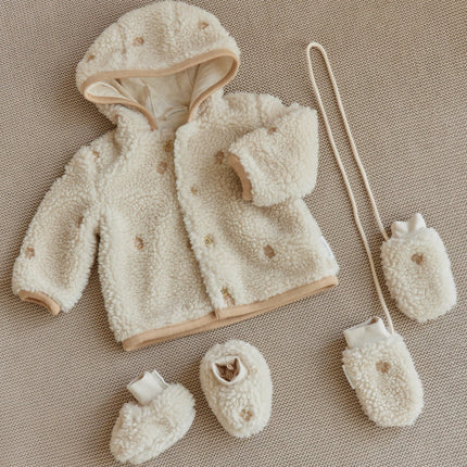 Little Dutch Babyhandschoenen Teddy Sand Paws