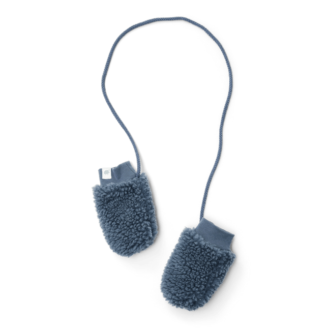 Little Dutch Babyhandschoenen Teddy Stone Blue koop je bij Babywinkel