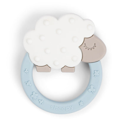Done by Deer Bijtring Sheepy Blauw koop je bij Babywinkel