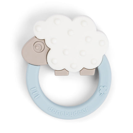 Done by Deer Bijtring Sheepy Blauw koop je bij Babywinkel