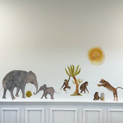 That's Mine Muursticker Elephant Grey koop je bij Babywinkel