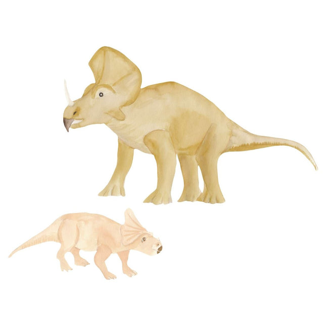 That's Mine Muursticker Triceratops Multi Mother 51X32Cm Baby 31X14,5Cm koop je bij Babywinkel