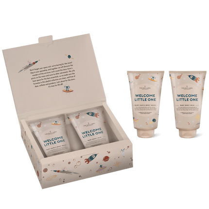 The Gift Label Giftbox Baby Welcome Little One Boys 2 Delig koop je bij Babywinkel