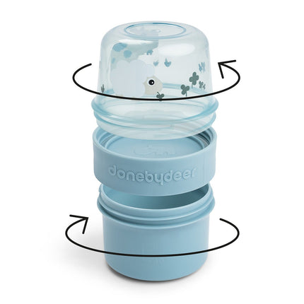 Done by Deer Snackbakje Tiny Farm Blauw koop je bij Babywinkel