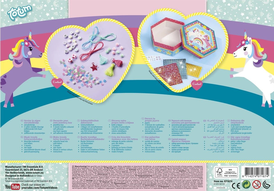 Unicorn 2 - 1 Knutselset koop je bij Babywinkel