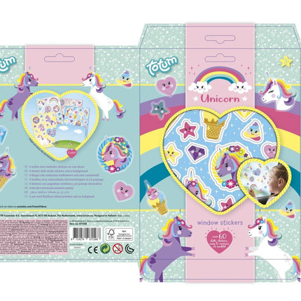 Unicorn Raamstickers koop je bij Babywinkel