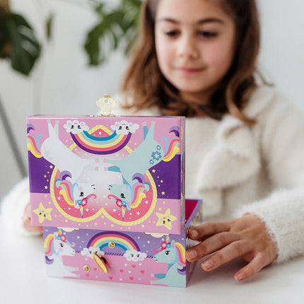 Unicorn Sieraden Doosje Met Muziek koop je bij Babywinkel