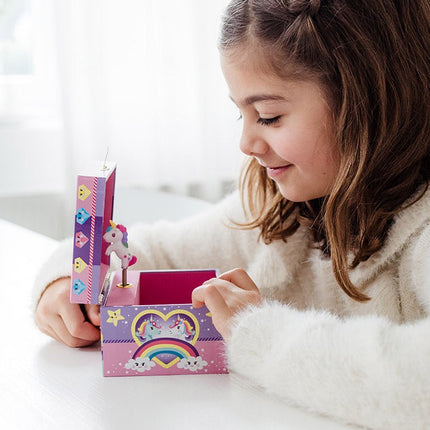 Unicorn Sieraden Doosje Met Muziek koop je bij Babywinkel