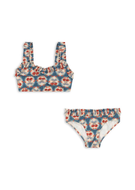 Konges Sløjd Bikinit Kind Maya Grs Cherry Bow Sininen