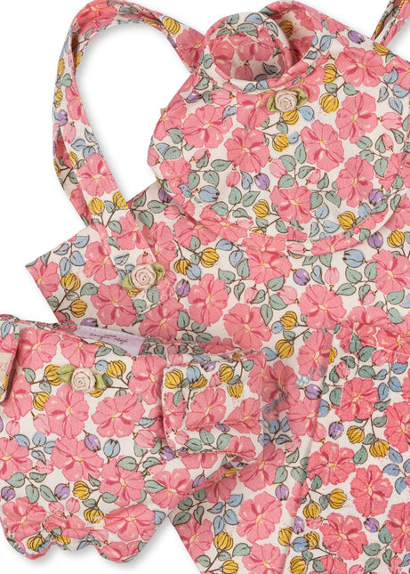 Konges Sløjd Nuken vaatteet Rose Anglaise 3 kpl