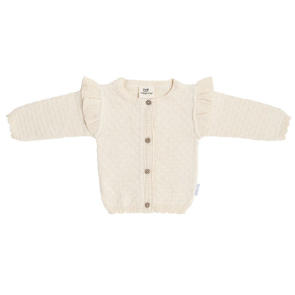 Baby's Only Baby Vestje Miracle Warm Linen Ruffel koop je bij Babywinkel