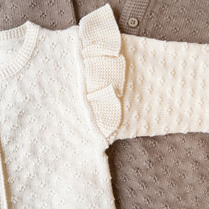 Baby's Only Baby Vestje Miracle Warm Linen Ruffel koop je bij Babywinkel