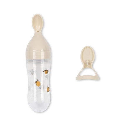 Konges Slojd Voedingsset Lepel Lemon koop je bij Babywinkel