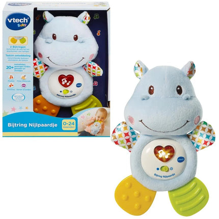 Vtech Bijtring Nijlpaardje koop je bij Babywinkel