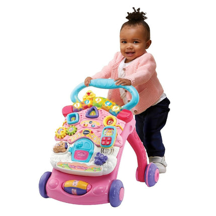 Vtech Loopwagen Baby Walker Roze koop je bij Babywinkel