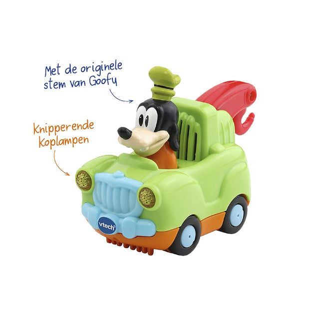 Vtech Speelgoed Auto Toet Toet Disney Goofy Takelwagen koop je bij Babywinkel