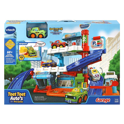 Vtech Speelgoed Autogarage Toet Toet Auto Garage Met Ryan Raceauto koop je bij Babywinkel